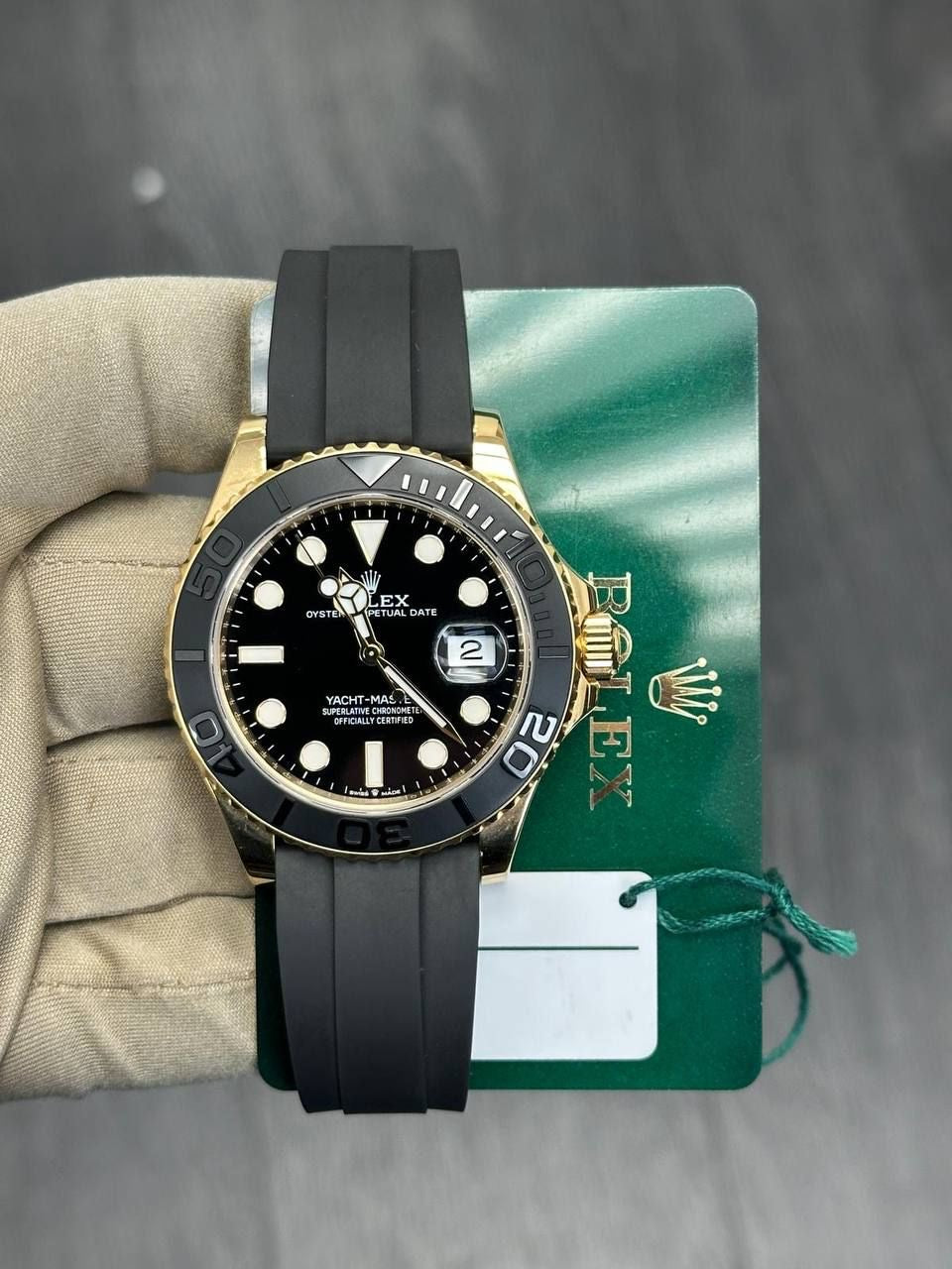 ROLE_X YATCH MASTER || GOLD BLACK