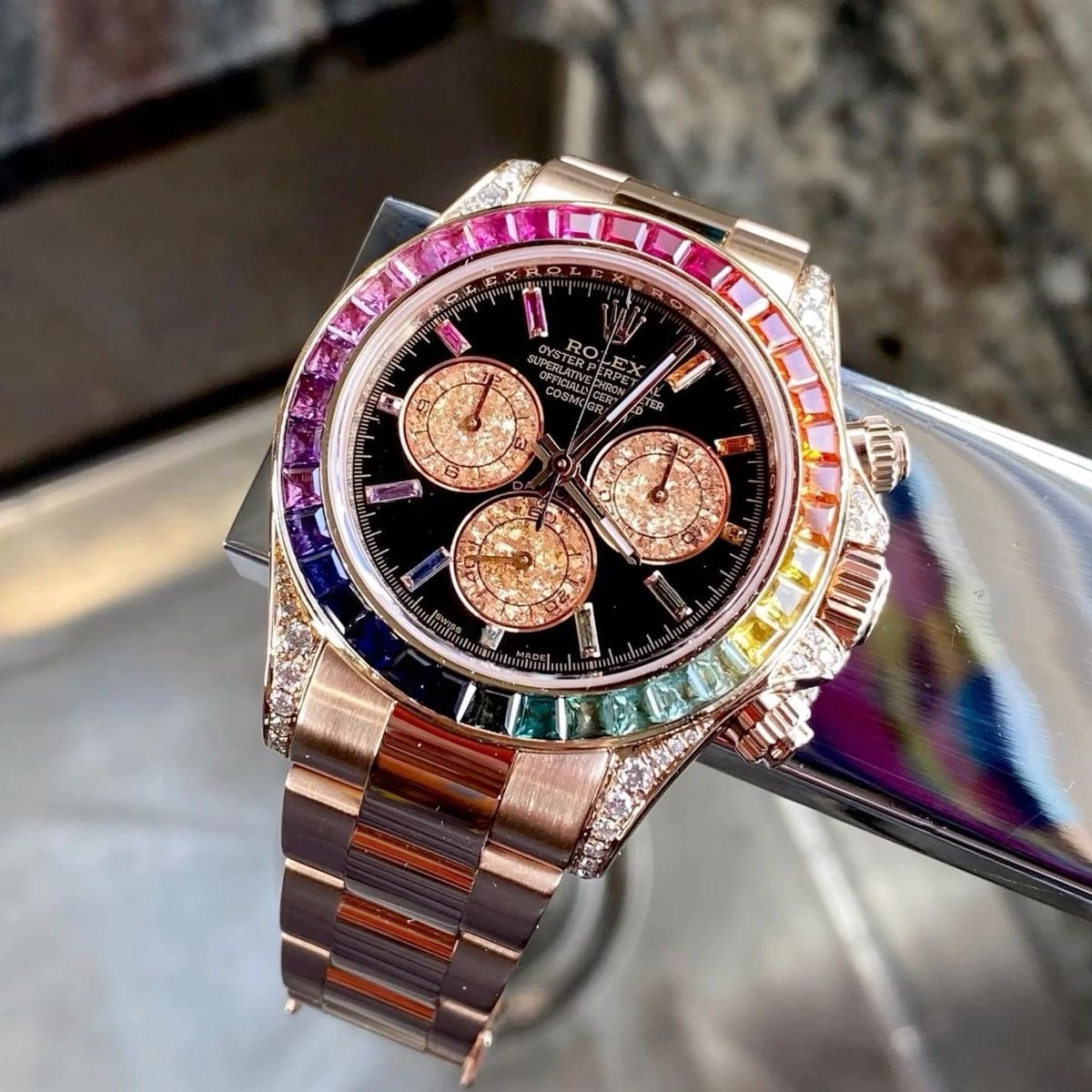 ROLE_X RAINBOW || ROSE GOLD