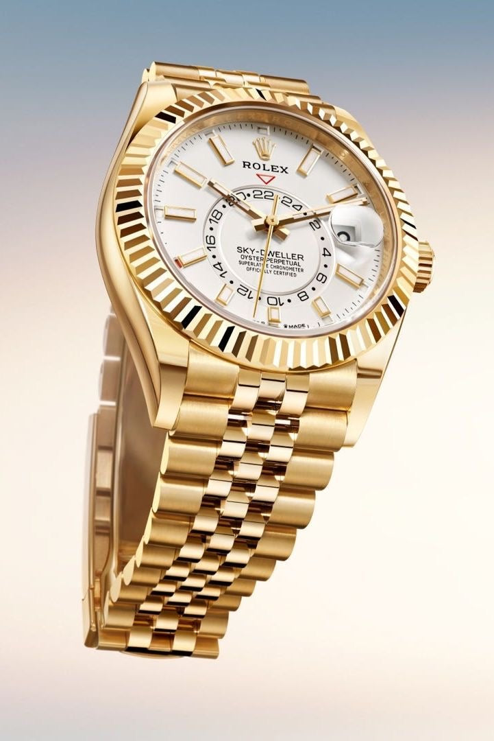 ROLE_X SKY DWELLER || GOLD WHITE