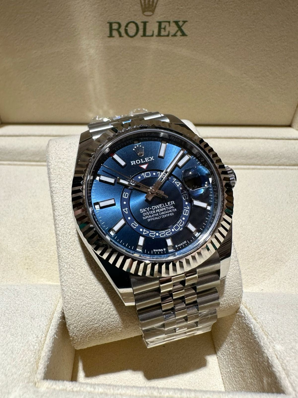 ROLE_X SKY DWELLER || SILVER BLUE