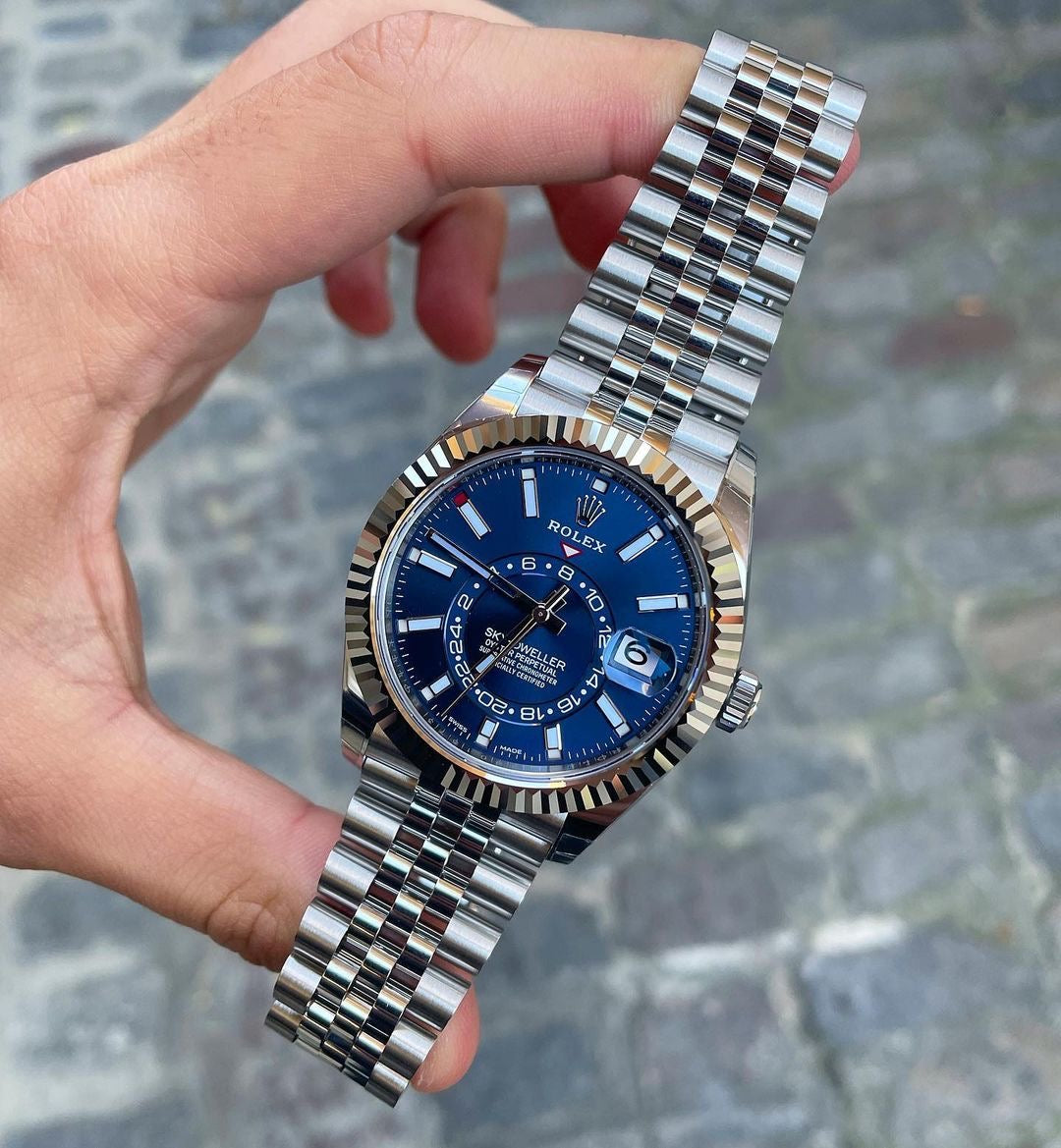 ROLE_X SKY DWELLER || SILVER BLUE