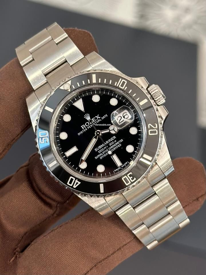 ROLEX SUBMARINER || SILVER BLACK