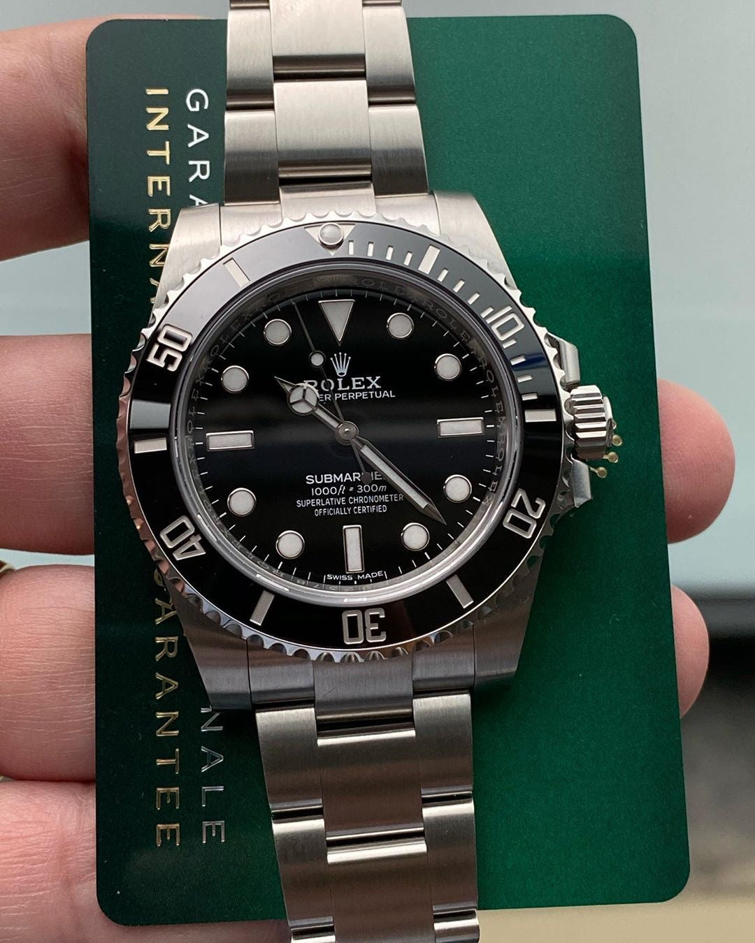 ROLEX SUBMARINER || SILVER BLACK