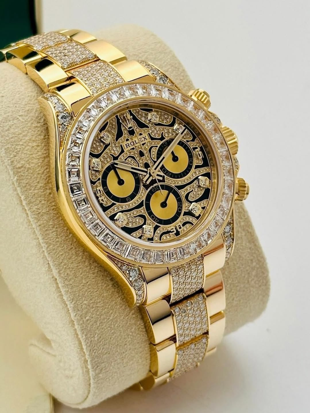 ROLEX TIGER CHAIN || GOLD