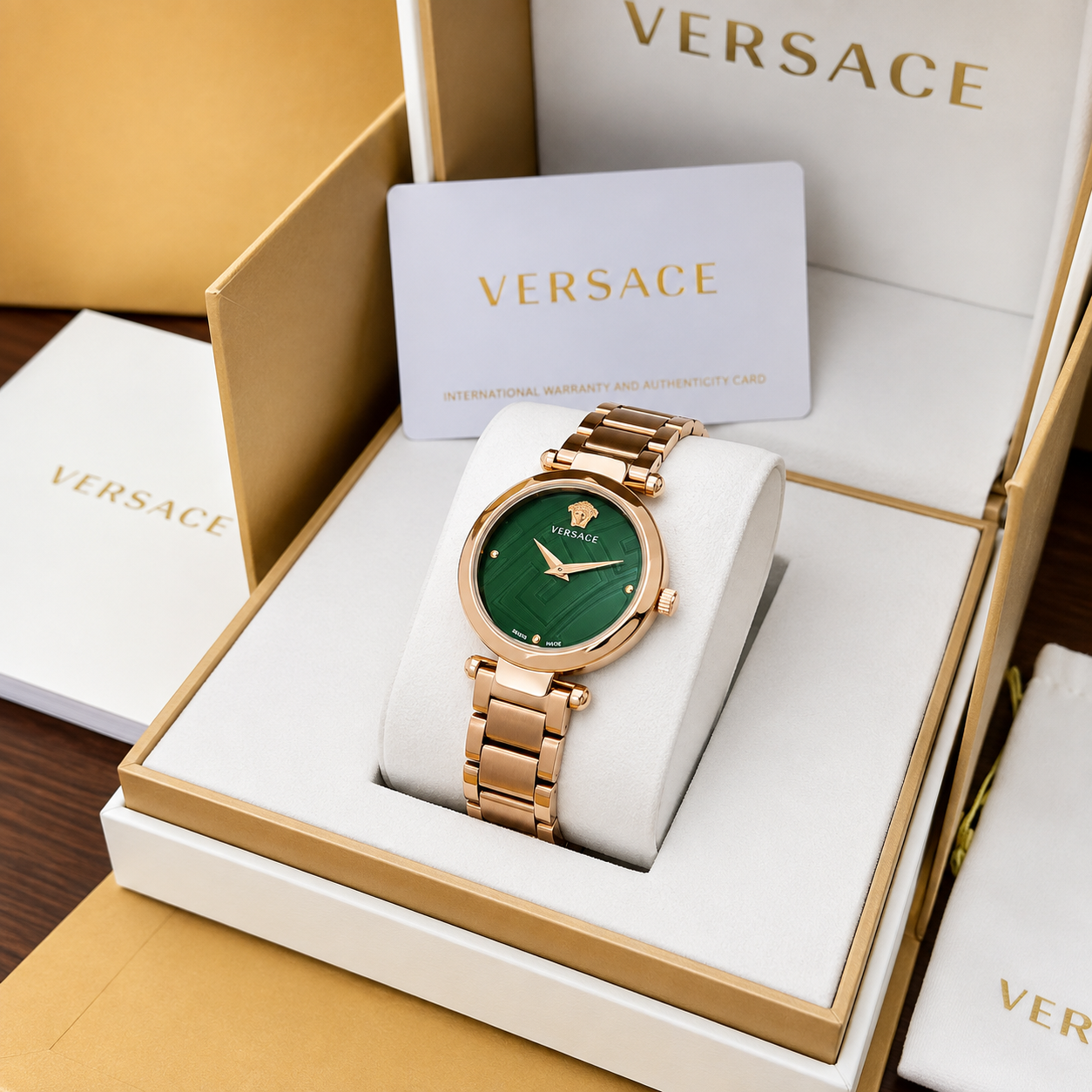 VERSACE HERITAGE COPPER GREEN