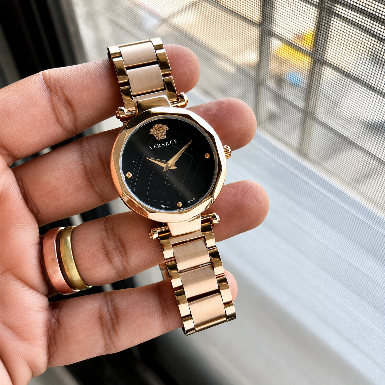 VERSACE HERITAGE COPPER BLACK