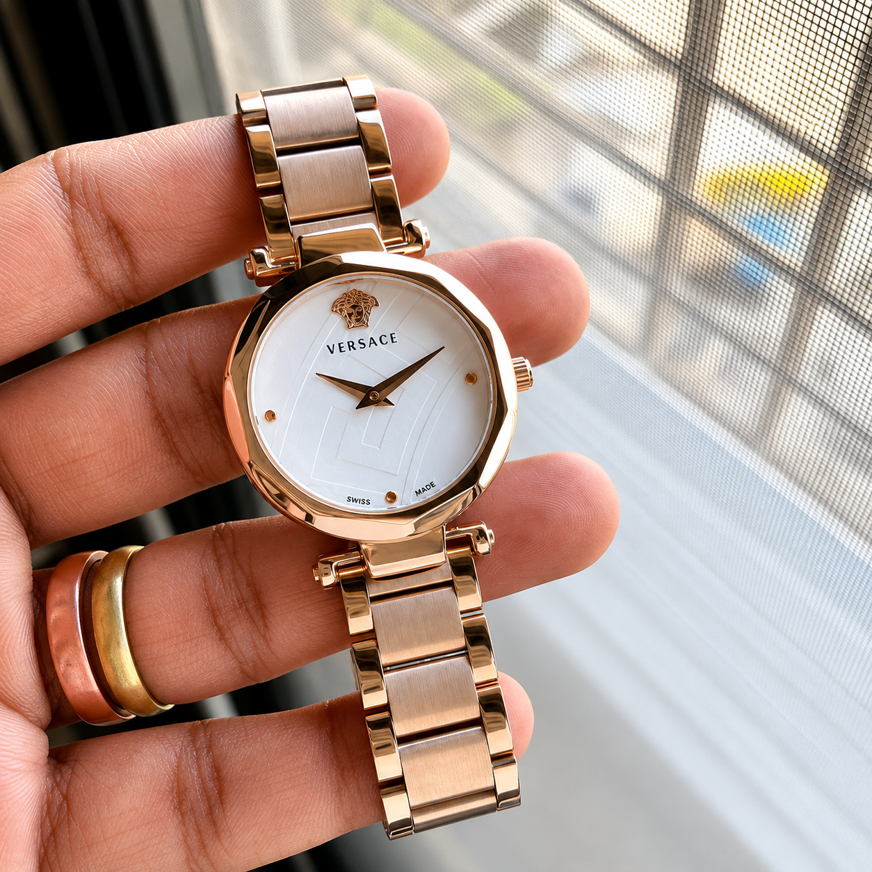 VERSACE HERITAGE COPPER WHITE