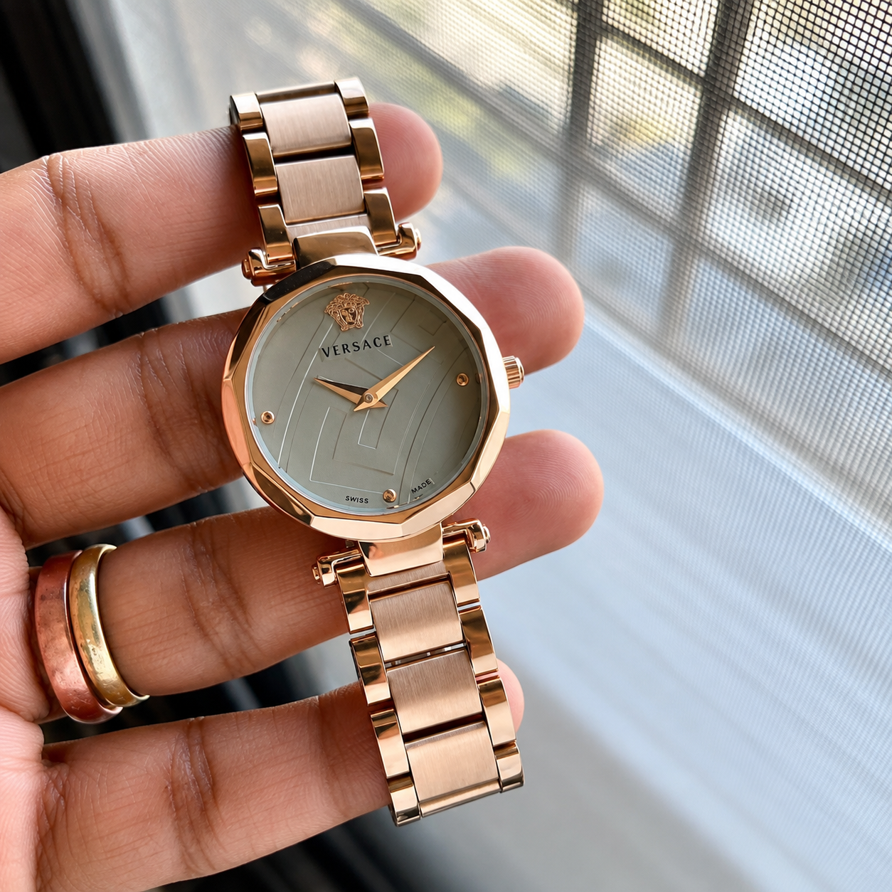VERSACE HERITAGE COPPER-GRAY