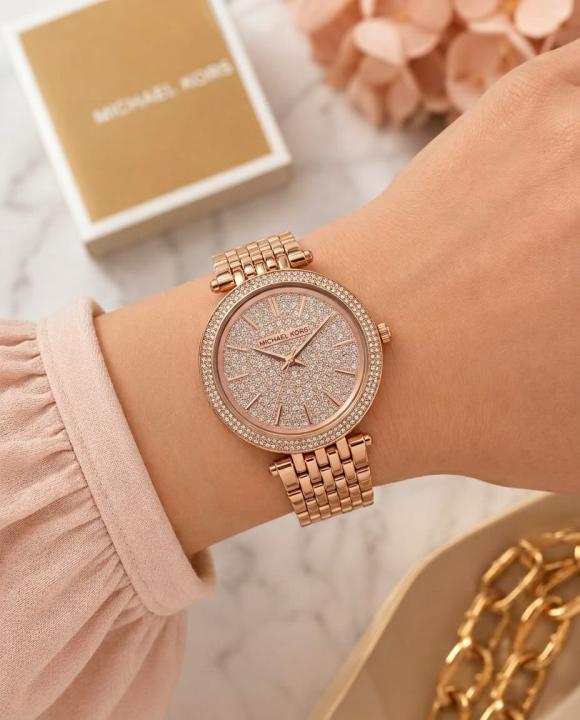 Michael kors darci crystal Copper