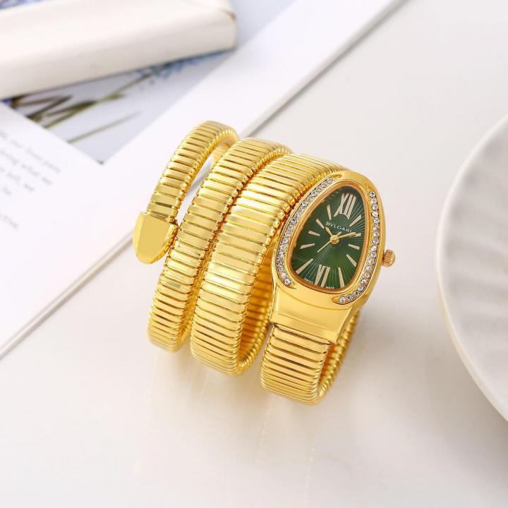 Bvlgari Snake || Gold Green