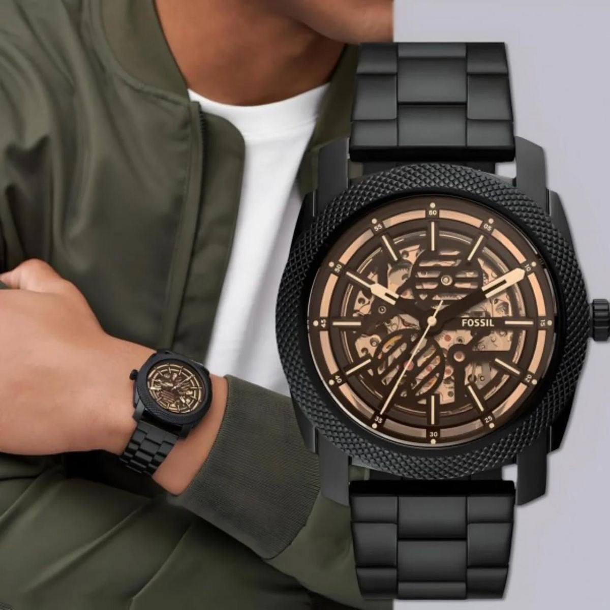 Fossil Bronson Automatic || Me3218