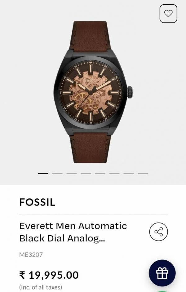 Fossil Everett Automatic