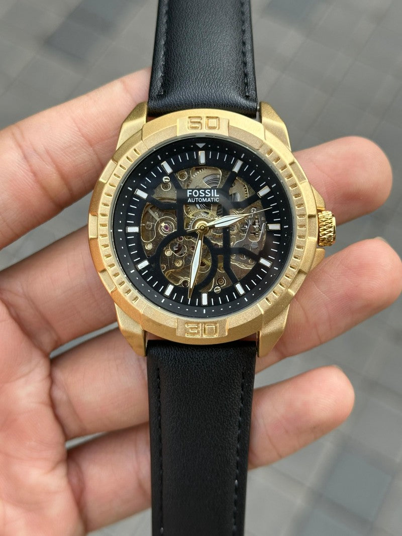Fossil Bronson Automatic Gold