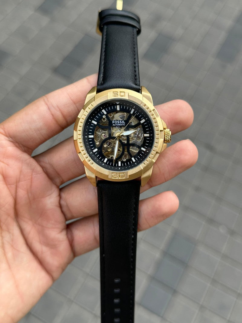 Fossil Bronson Automatic Gold