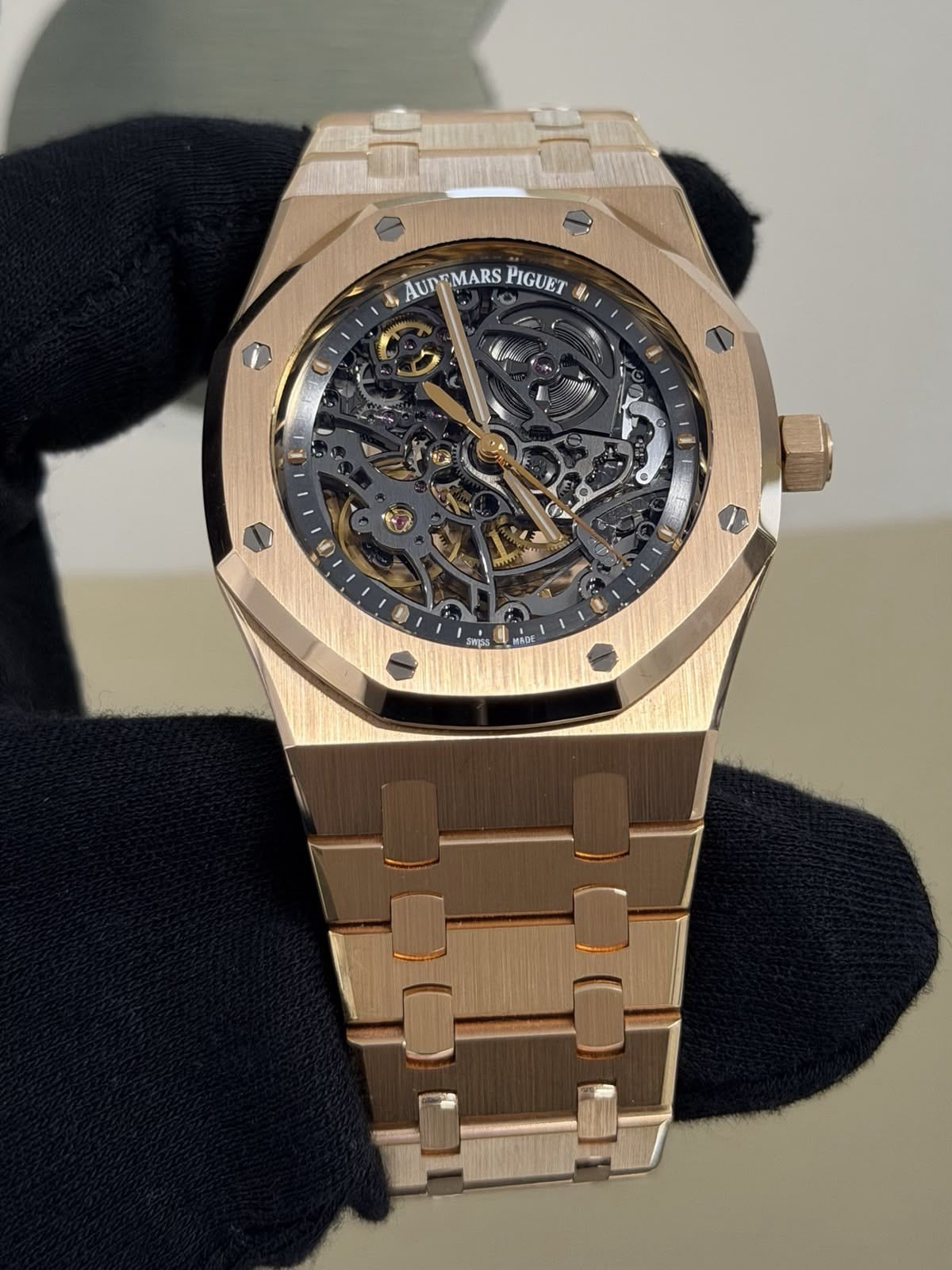 Audemars piguet Royal oak Skeleton dial || Copper Gold premium quality