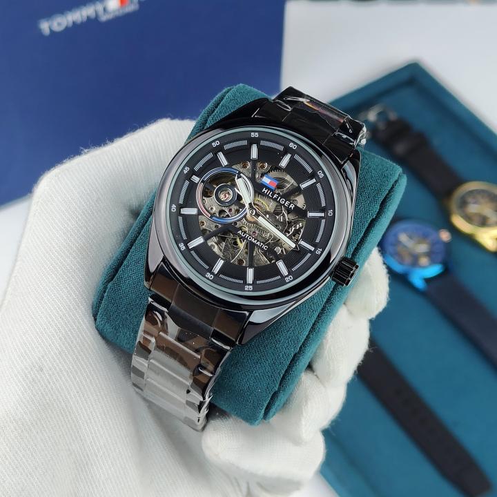 Tommy Hilfiger Automatic || Black