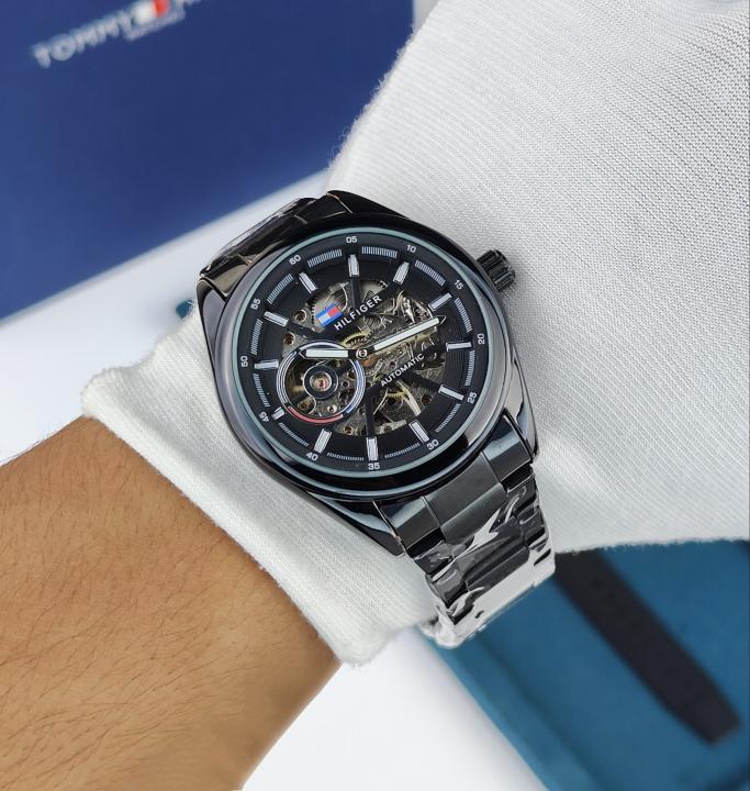 Tommy Hilfiger Automatic || Black
