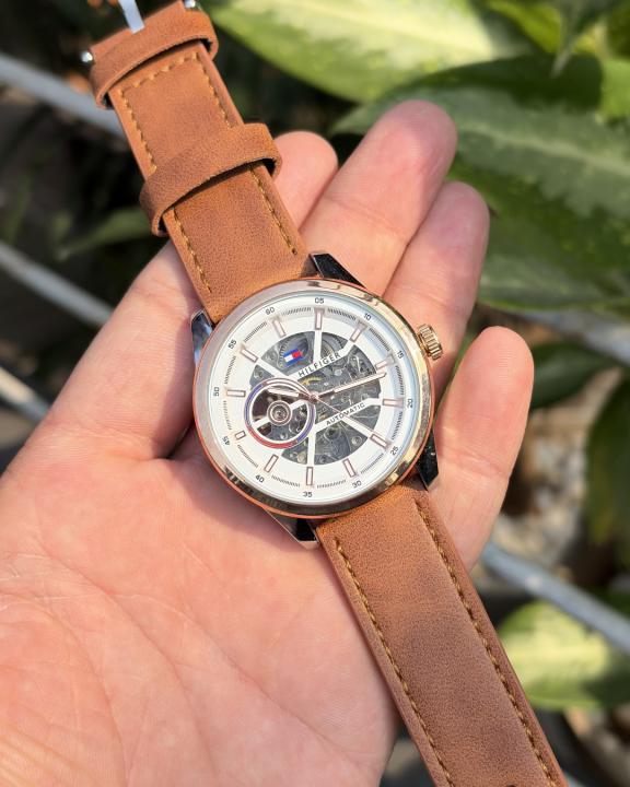 Tommy hilfiger Automatic || Leather
