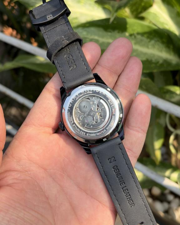 Tommy Hilfiger Automatic || Leather