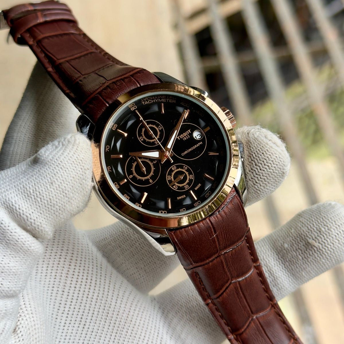 Tissot 1853 Couturier Leather