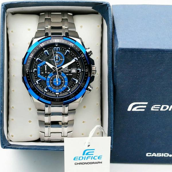 Casio Edifice Efr539 ||Silver Blue