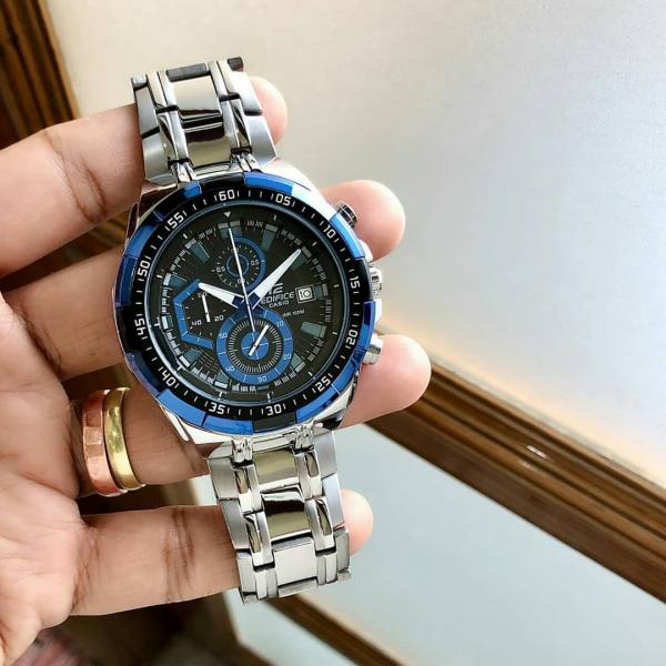 Casio Edifice Efr539 ||Silver Blue