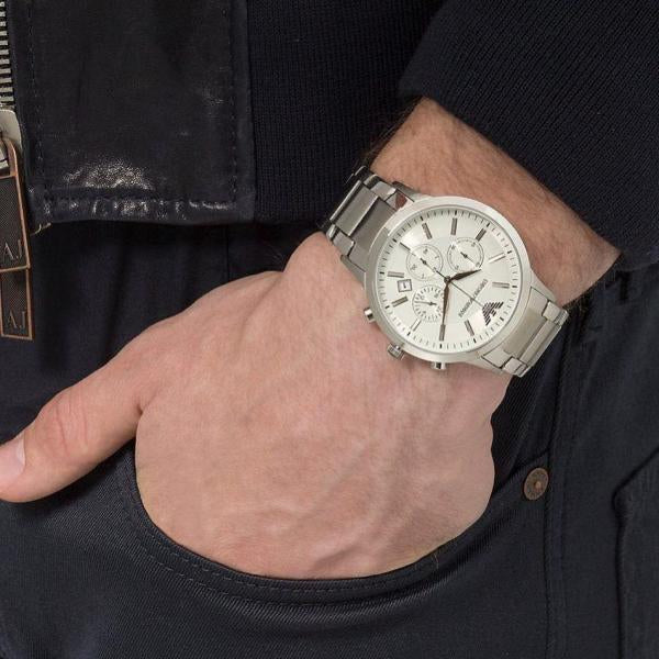 Emporio Armani Classic || Silver