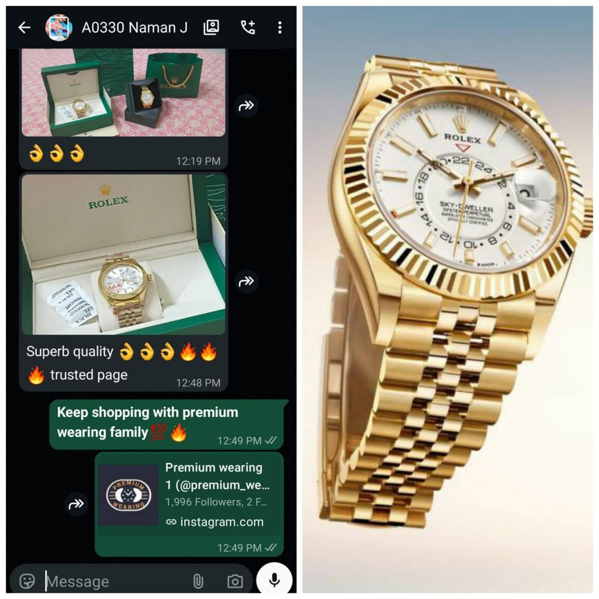 Instagram shop